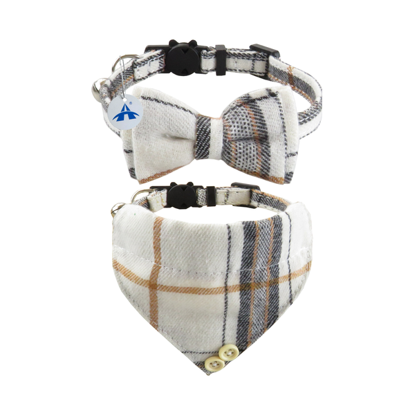 ALANES 2-Pack Breakaway Cat Collar with Bells Adjustable Cat Collar