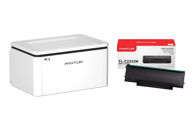Pantum BP2305W Mono Laser Printer with TLC2315H Cartridge, Wireless