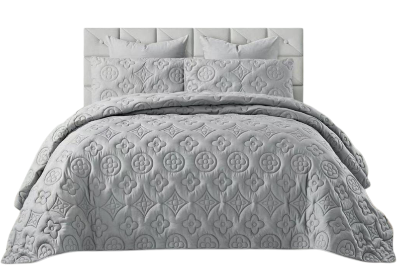 NALM Super King Quilted Bedspread Set