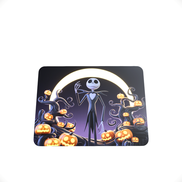 Jack Skellington - 3D Halloween Forest Theme Aesthetic Mouse Pad V1