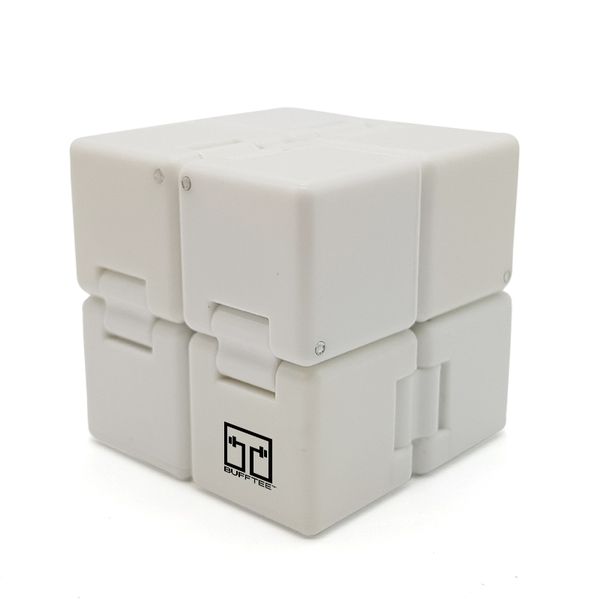 Bufftee Infinity Cube Fidget- Folding Magic Cube - Tesseract Milkshake