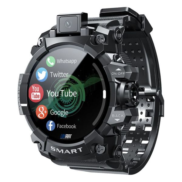 4G Adroid 9.0 - Smart Watch 1.6" HD Touch Screen-HR, Gps, Music, Whatsapp