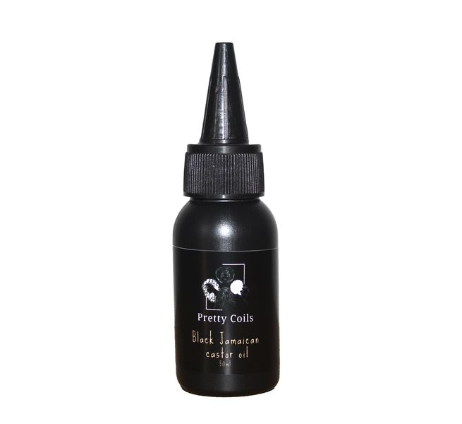Pretty Coils Black Jamaican Castor Oil