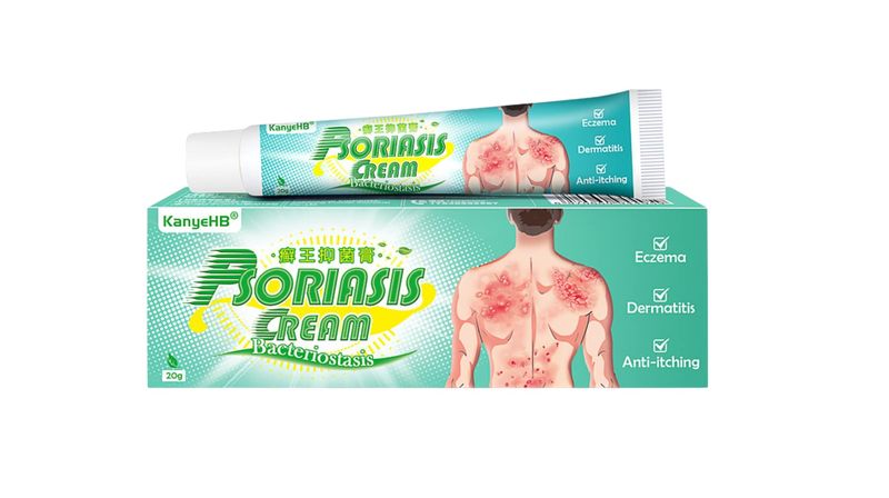 KanyeHB Psoriasis &amp; Eczema, Dermatitis Natural Herbal Anti-Itch Cream -20g