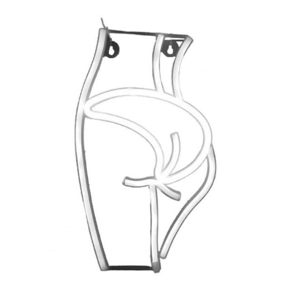 Lady's Behind Silhouette Neon Sign USB And Battery Operated- SD