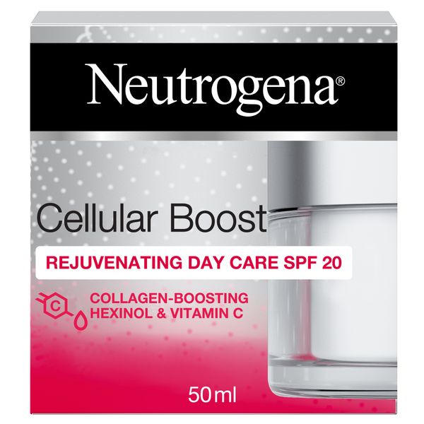 Neutrogena Face Cream, Cellular Boost, Anti-Ageing Day Cream SPF 20, 50ml