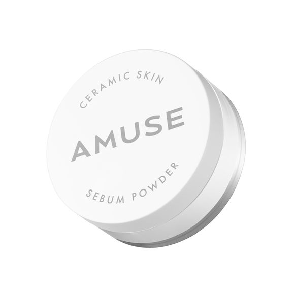 Amuse - Ceramic Skin Sebum powder - 01 Clear