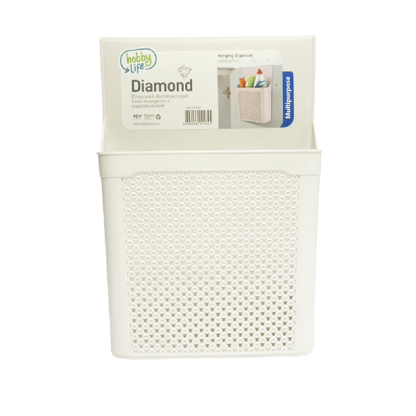 Kitro Organizer Hanging Diamond 23.5 x 34.5 x 9cm