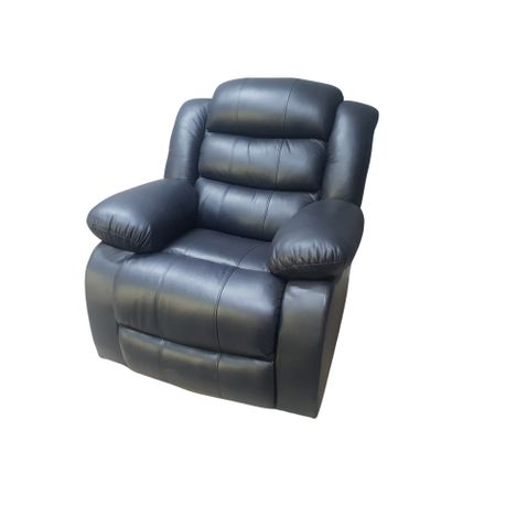 Mopane 100 Genuine Buffalo Leather Manual Recliner Couch Chair