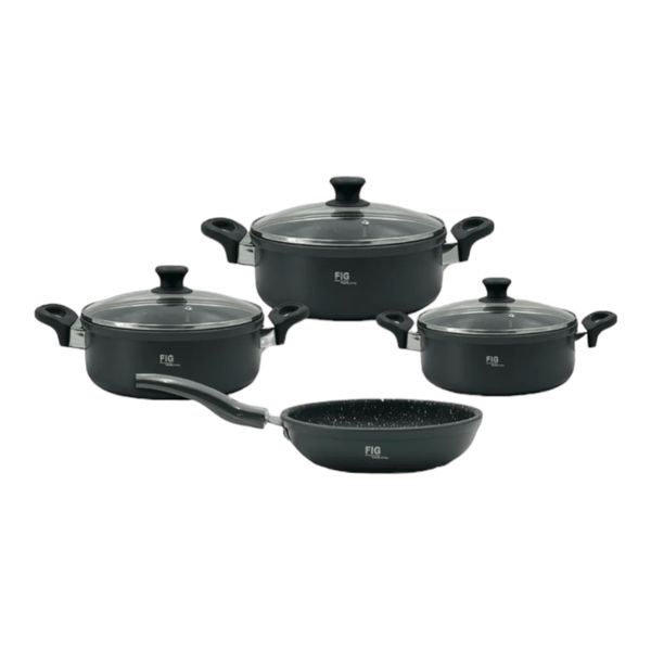 Fig Pot Set 7 Piece Multipurpose Set With Induction Base