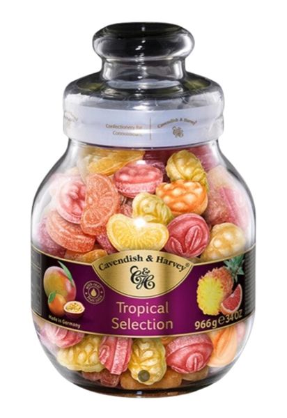 Cavendish &amp; Harvey Tropical Selection Jar - 966g