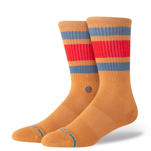 Stance - Boyd St Crew Socks - Tan/Brown