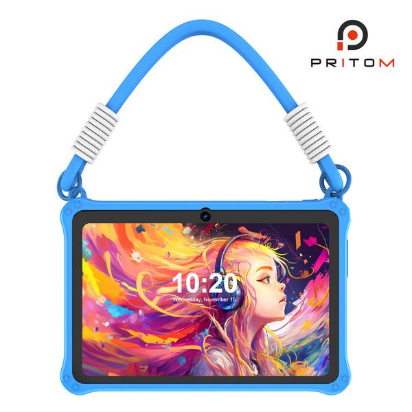 PRITOM Kids Smart Tablet 7" WiFi | 2GB RAM, 32GB Storage, Parental Controls
