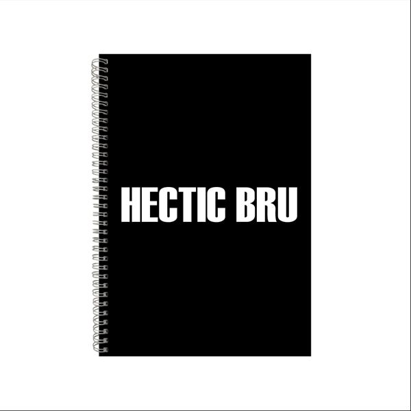 Hectic Bru Notebook Afrikaans Gift Idea A4 Notepad Pad 48