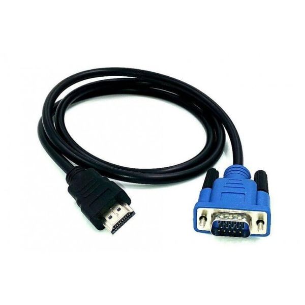 DW Hdmi To Vga Cable Black 1.5M