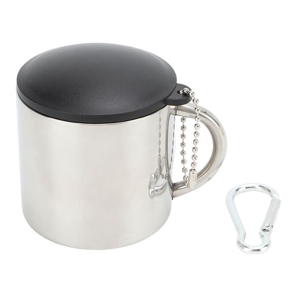 Camping Coffee Mug 110ml Stainless Steel Heat Preservation