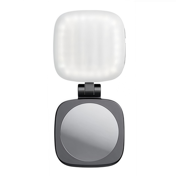 Portable Magnetic Selfie Light, Compatible With MagSafe Phones, With Mirror