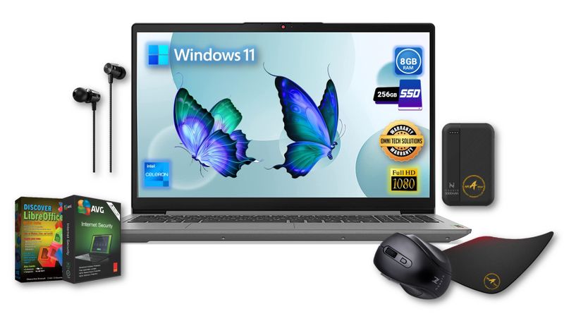 Lenovo Notebook Celeron 15.6" 8GB-256GB SSD laptops advanced technology