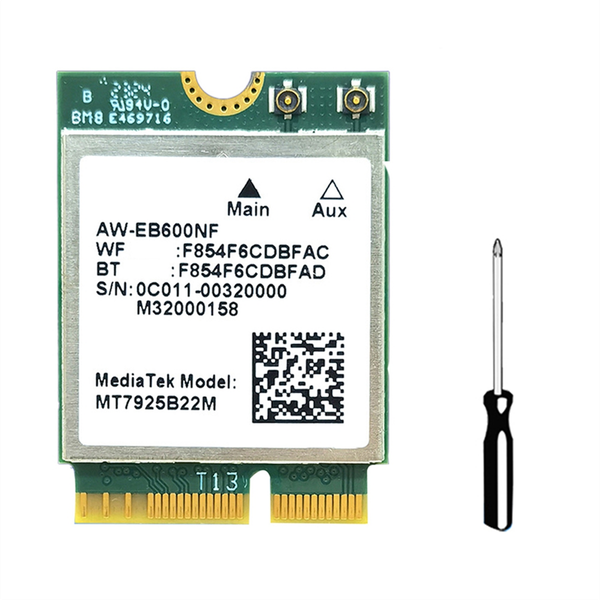 Mt7925 Wifi 7 Card 5400Mbps 2 4G/5G/6G Bluetooth5 3 Wifi Card Adapter