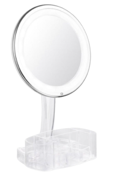 Cosmetic Mirror 90 Degree Rotation Angle 26 LED Illuminated