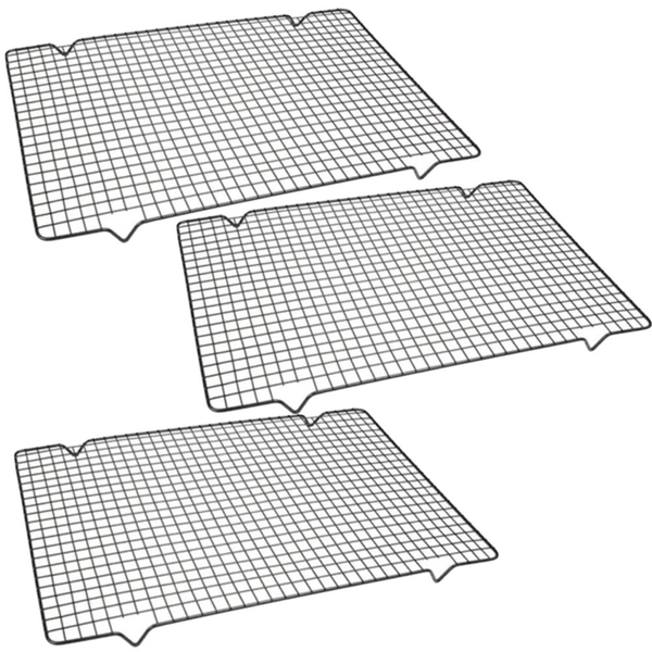 Kitchen Baking Professional Cooling Rack - Set Of 3 - 47x27cm