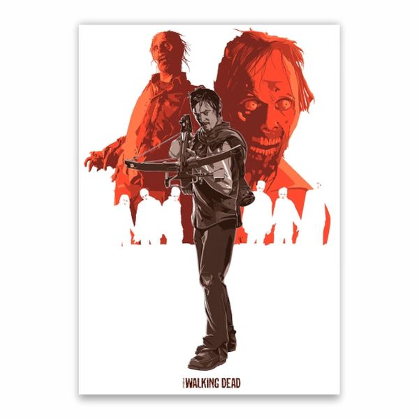 Walking Dead Zombies Poster - A1