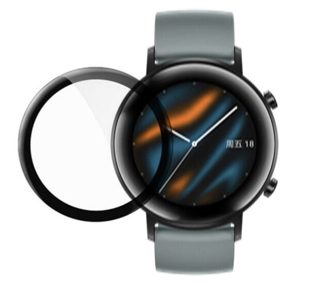CellTime Huawei Watch GT2 Sport 42mm Full Tempered Glass Screen Guard