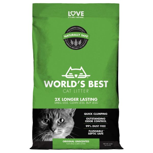 World's Best Cat Litter Clumping Formula 6.35kg