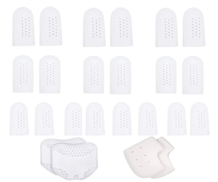 Toe Protectors+ Heel Protector Sleeve + Forefoot Pad Set