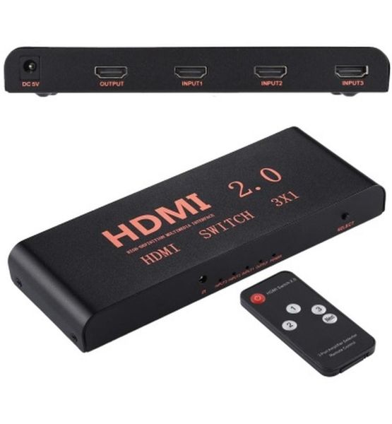 Microworld HDMI Switch 3 To 1 V2