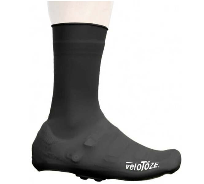Black Velotoze Cycling Silicone Shoe Covers image