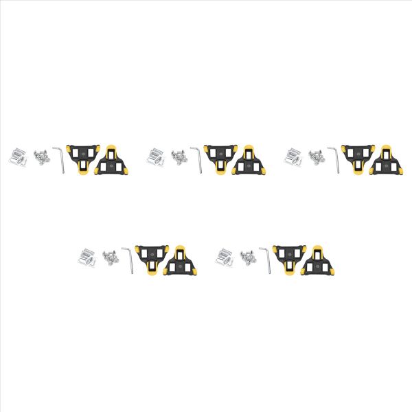 Road Bike Cleats 6 Degree Float Self-Locking Cycling Pedals Cleat