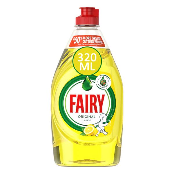Fairy Dishwashing Liquid Lemon 320ml