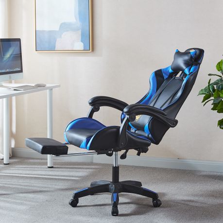 Gaming Chair Ergonomic Adjustable Recliner Computer Chair with Footrest Daily Sale Shop