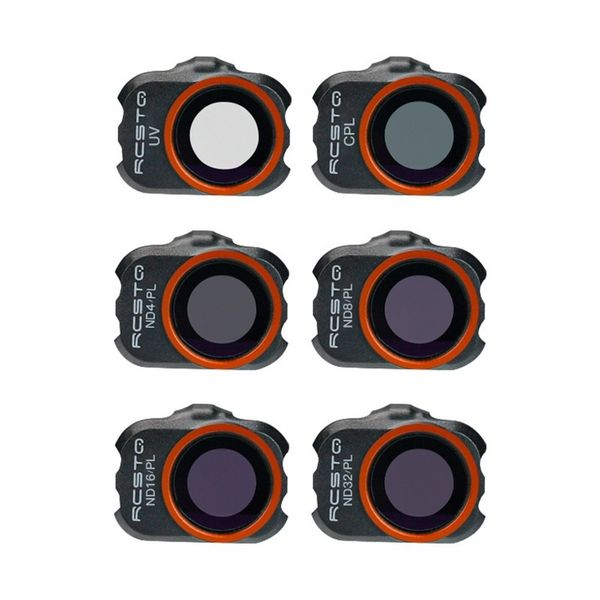 RCSTQ 6 in 1 ND-4/8/16/32-PL + UV + CPL Filter For DJI Mini / Mini 2