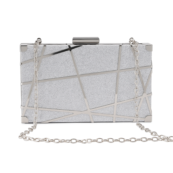 Silver Luxury Women Wedding Evening Designer Bag