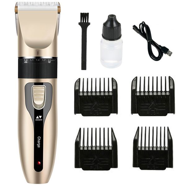 Professional Pet Hair Trimmer Low Noise Grooming Clippers