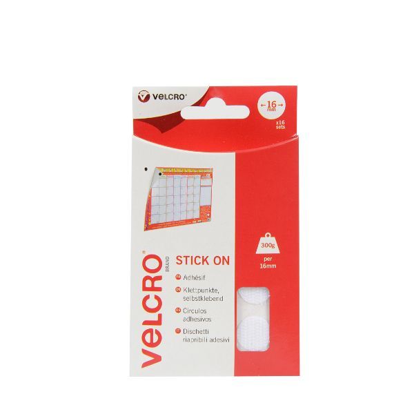 Velcro - Standard Stick on Coins