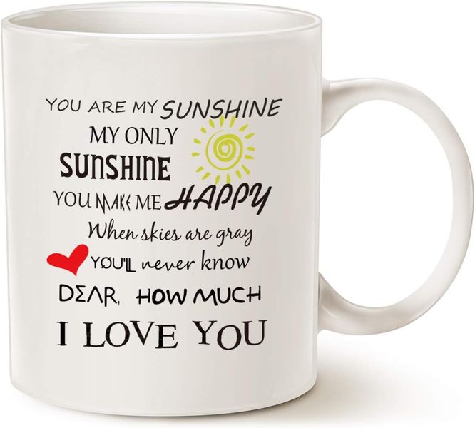 My only sunshine-Father's day-Valentines-Mother's day-Christmas Mug