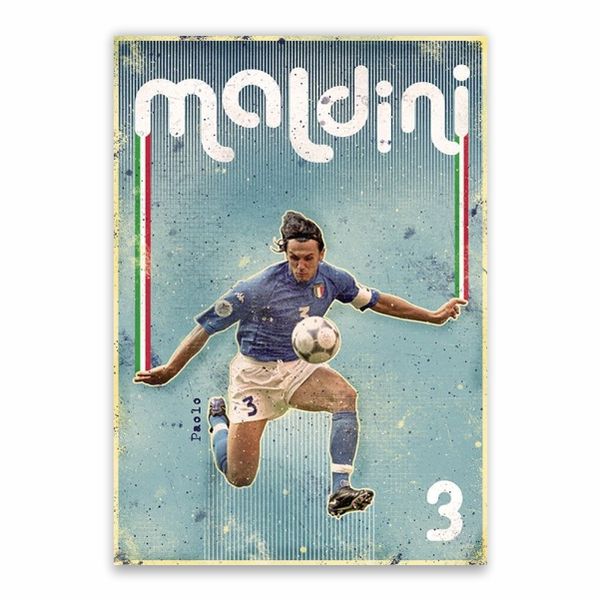 Paolo Maldini 3 Poster - A1