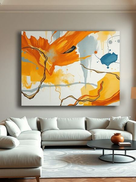 Canvas Wall art: Single - Echoes of Euphoria