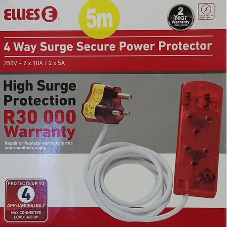 Ellies 12 Way Surge Protector Fbwp5