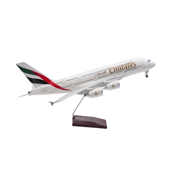 Airplane Model- 45Cm Emirates Airliner A380 Emirates- Airline Model Diecast