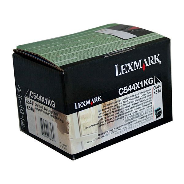 C544, X544 Black Extra High Yield Return Programme Toner Cartridge (6K)