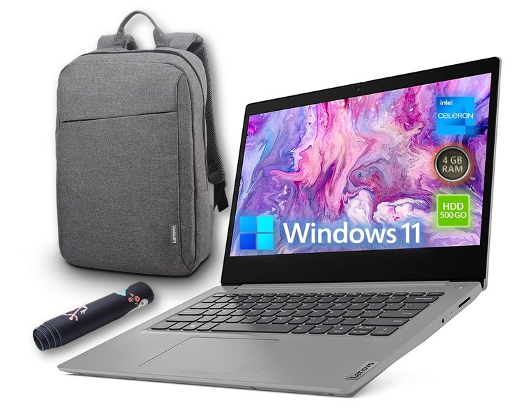 laptops Lenovo IdeaPad 3 Intel Celeron (4GB,500GB) 15.6" FHD (1920x1080)