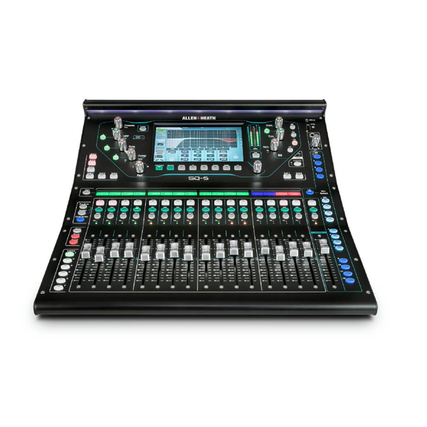 Allen &amp; Heath SQ-5 48-Channel Digital Mixer - 7 Touchscreen, 96 kHz Core