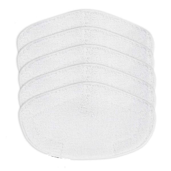 5 Pcs Microfiber Washable Mop Pad Compatible With Polti Kit Vaporetto Steam Mop