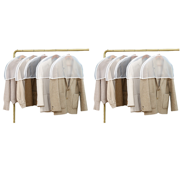 Clothing Dust Cover Home Transparent Hanging Pocket Coat Dust Covered
