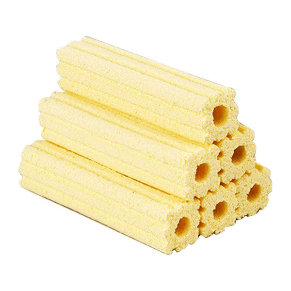 Aquarium Koi Pond Filter Media Tubes - 6pc Large Porous Ceramic Blocks