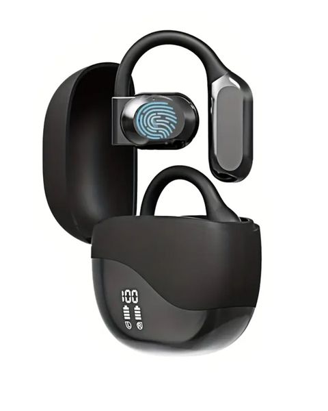 Bluetooth Headphones 5.3 Sports with Smart Digital Display, 58H Playtime